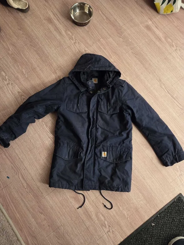 Medium Navy Carhart Jacket