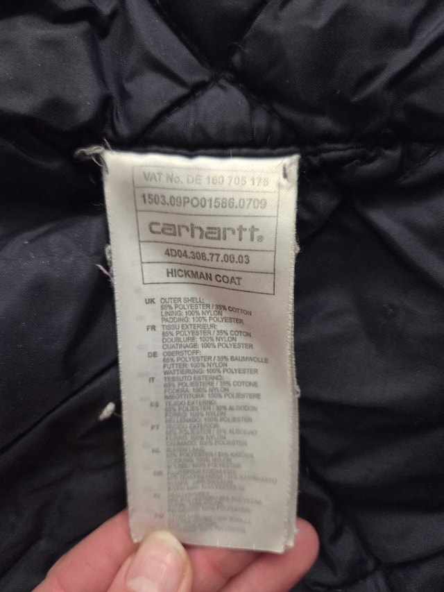 Medium Navy Carhart Jacket - photo 4
