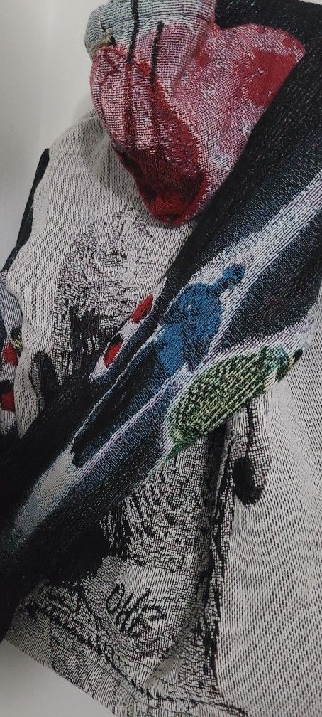 1 OF 1 BRAND X CHRIS BROWN TAPESTRY HOODIE - photo 4