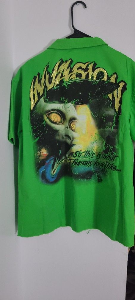 Mens M WATSON INVASION WORK SHIRT (GREEN) - photo 3