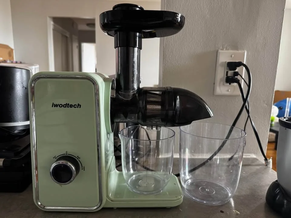 Masticating Juicer Mint Green image indicator(7)