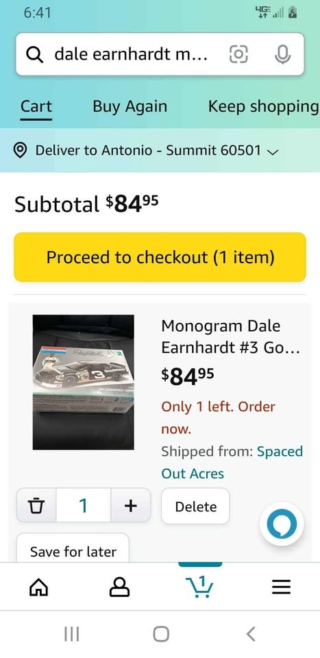 THE FAMOUS #3 DALE EARNHARDT MODEL KIT CARS,, EACH MODEL