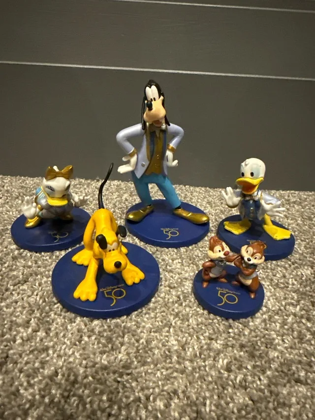 Disney World 50th Anniversary Figures