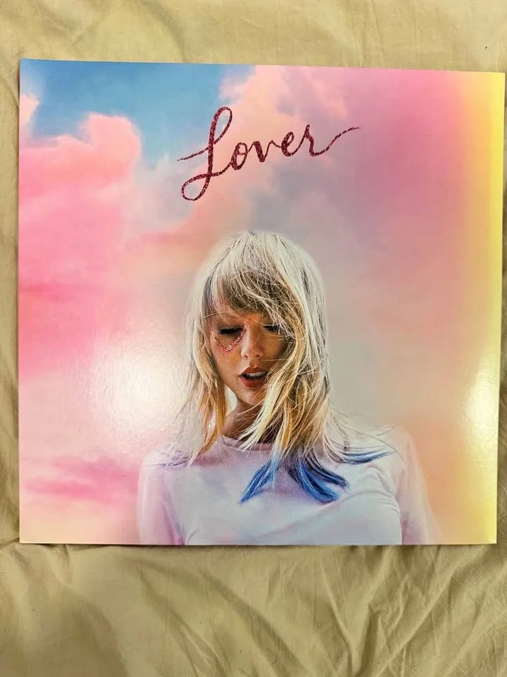 Lover Vinyl by Taylor Swift ( Pink and Blue edition)- New