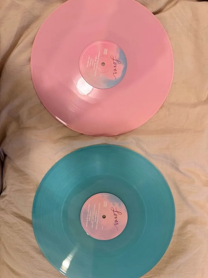 Lover Vinyl by Taylor Swift ( Pink and Blue edition)- New image indicator(4)