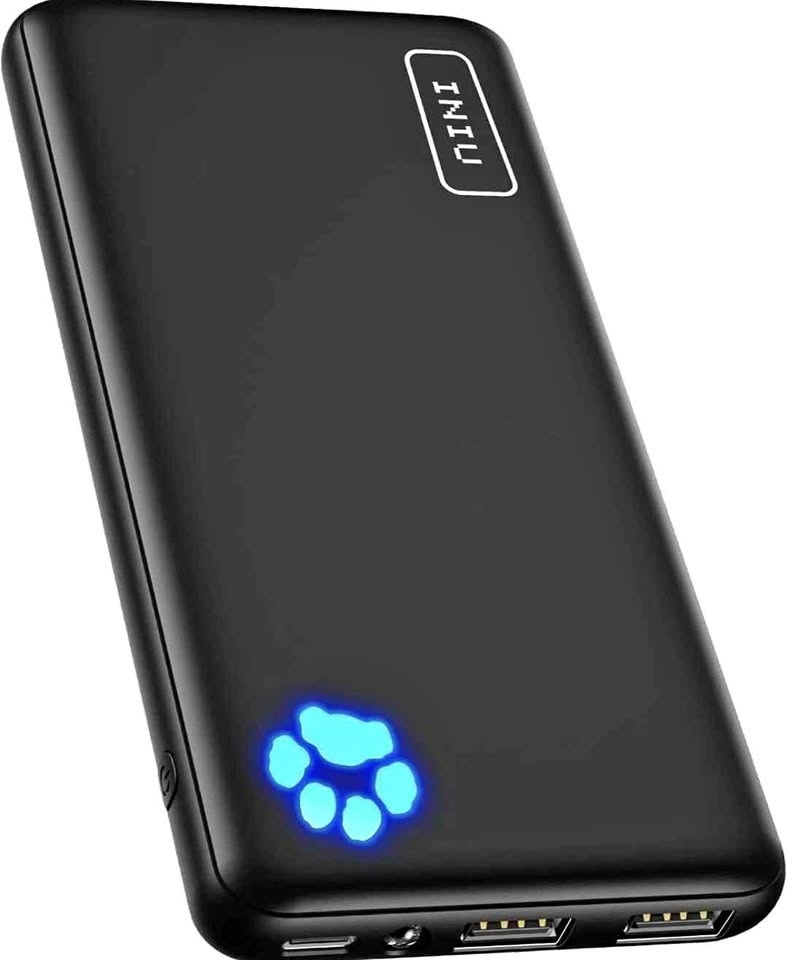 INIU Portable Charger, USB C Slimmest 10000