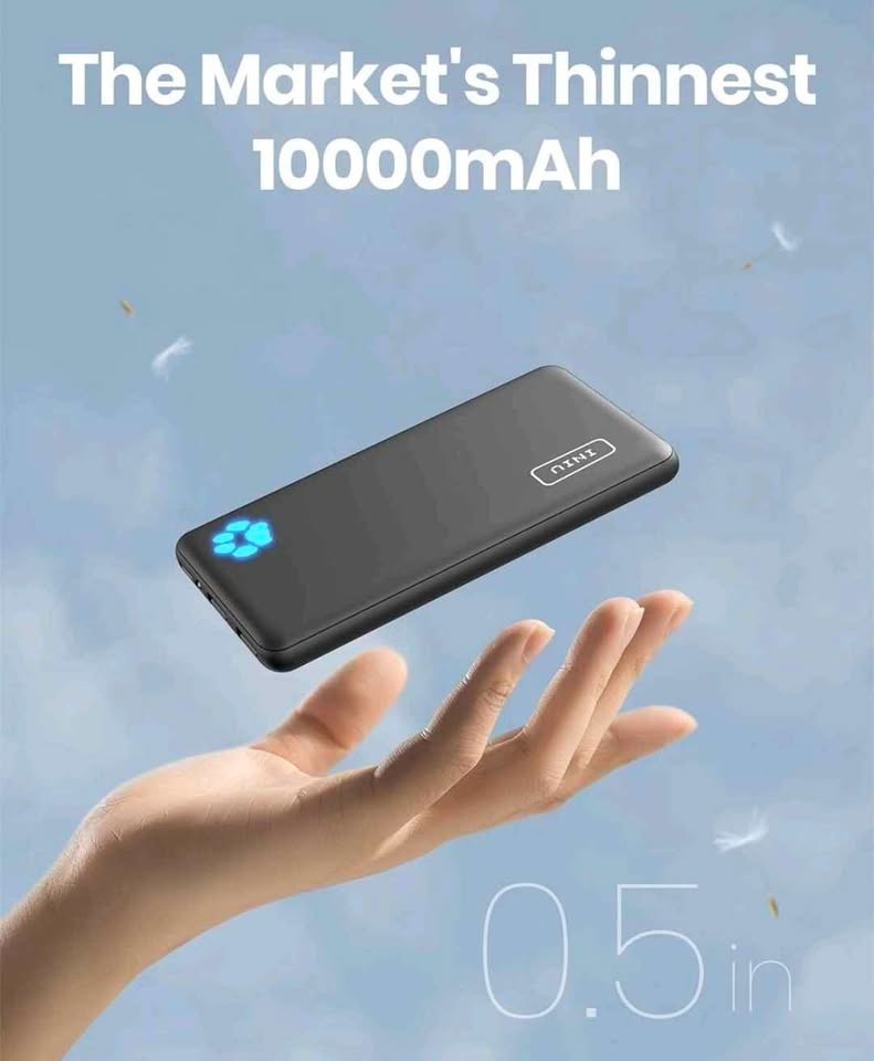 INIU Portable Charger, USB C Slimmest 10000 - photo 2