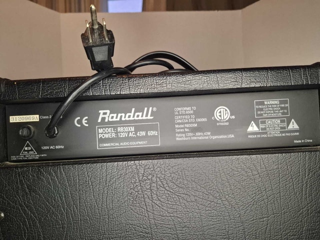 Randall RB30XM - photo 3