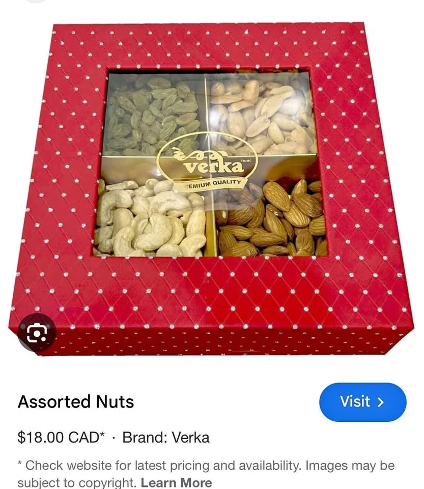 Verka dryfruit gift box sealed 900gm