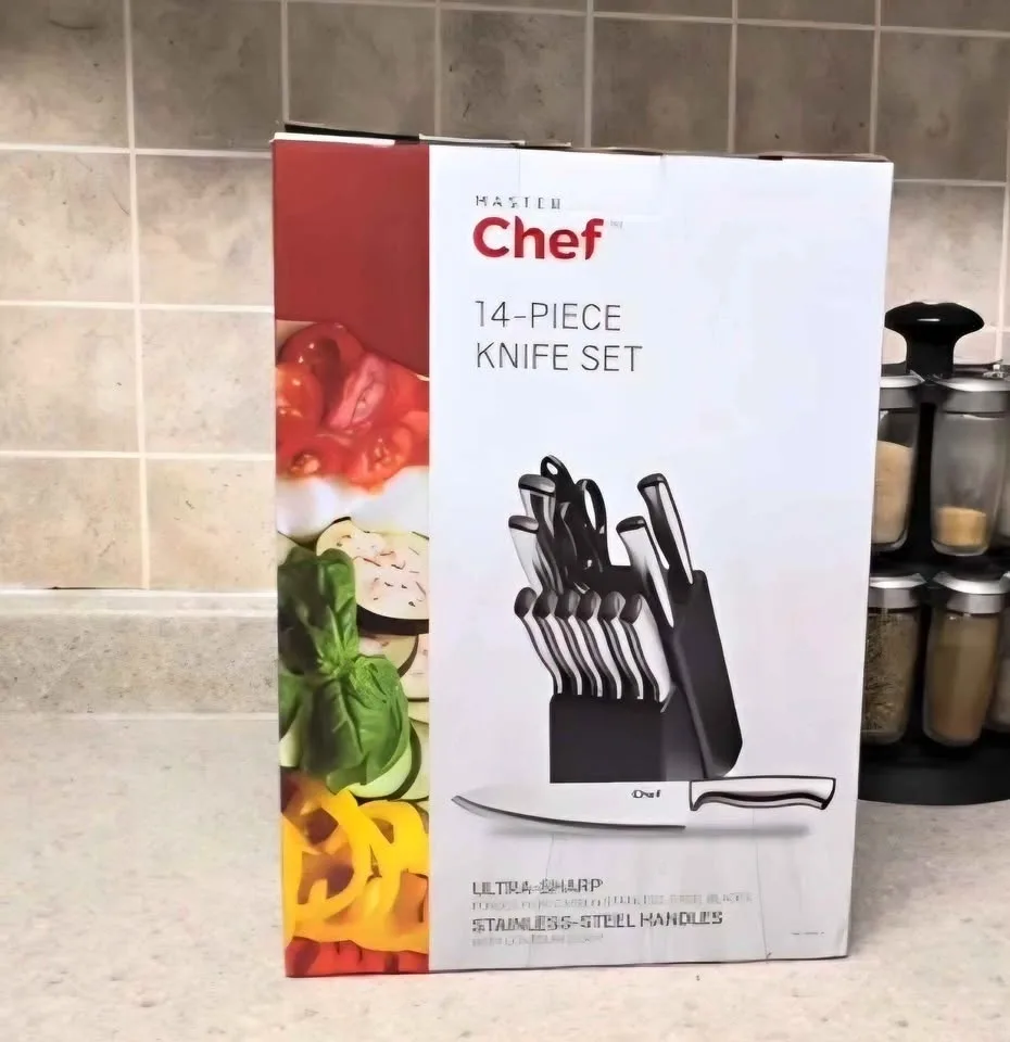 MASTER Chef 14-pc Knife Block Set