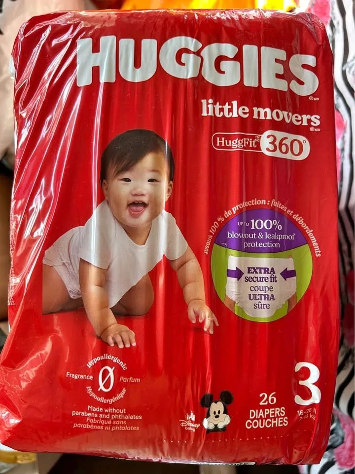 Huggies little movers hugfit 360 - New