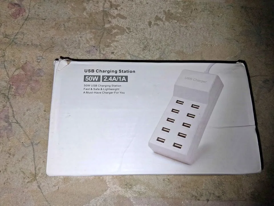 10-Port 50W USB Charging Station – FIRM