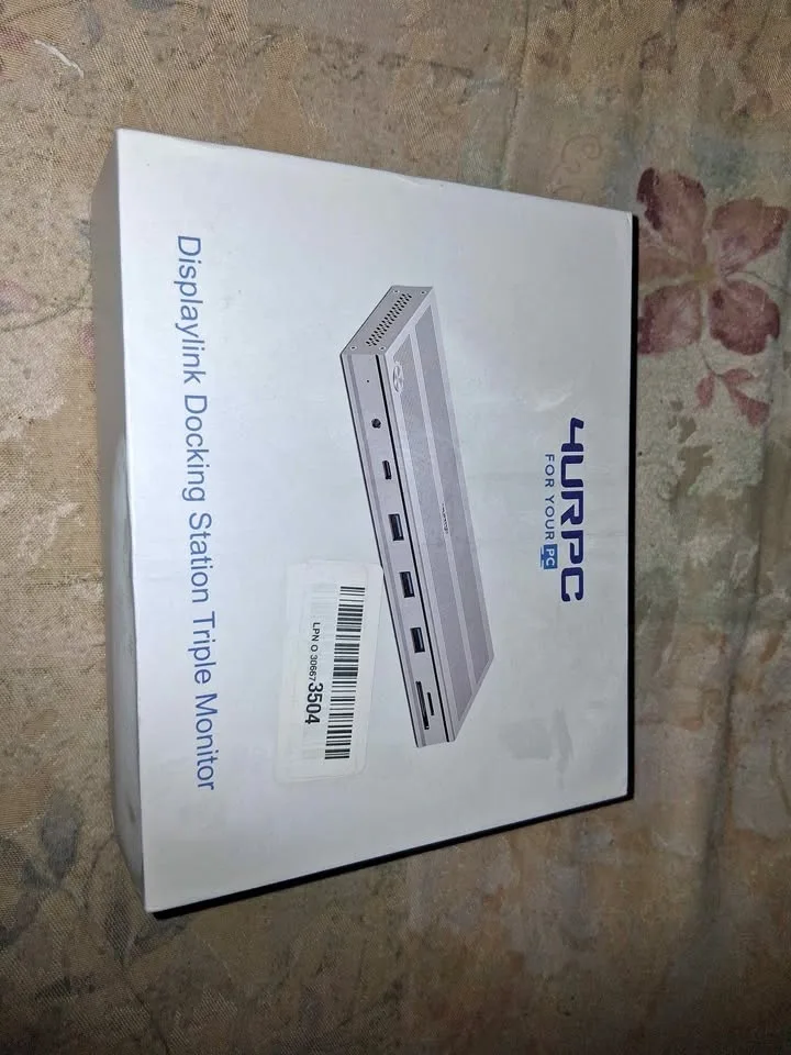 4URPC DisplayLink Triple Monitor Docking Station