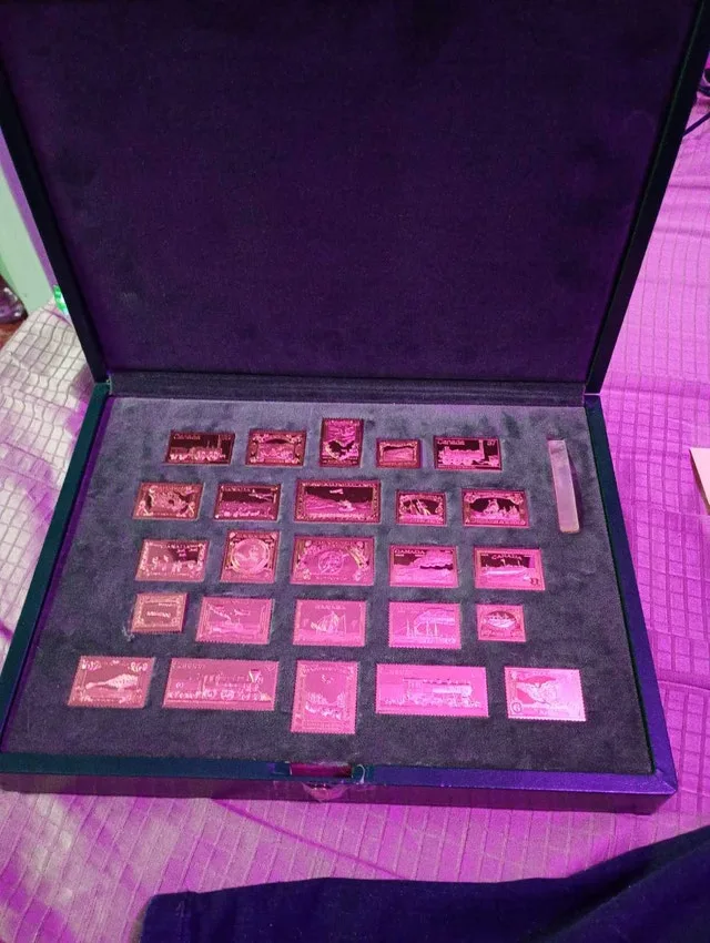 Sterling Silver Stamp Collection