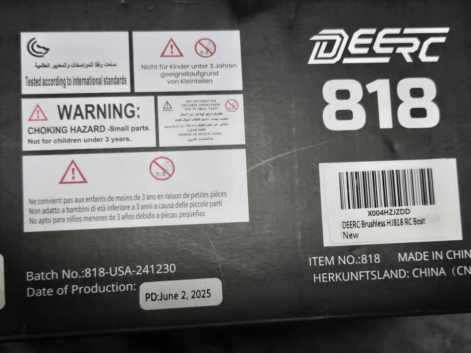 DEERC Fast Brushless RC Boat - photo 2