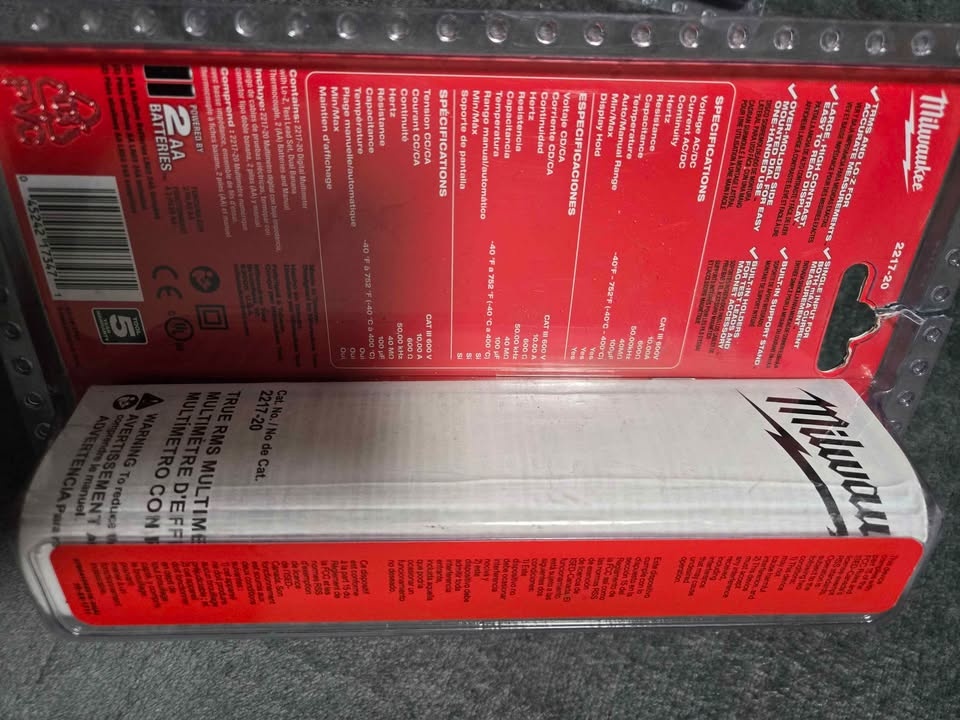 Milwaukee 2217-20 Digital Multimeter - photo 2