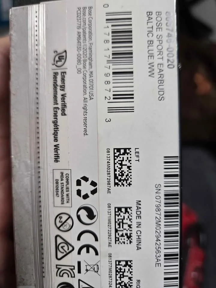 Bose Sport Earbuds - True Wireless Headphones - Baltic Blue image indicator(3)