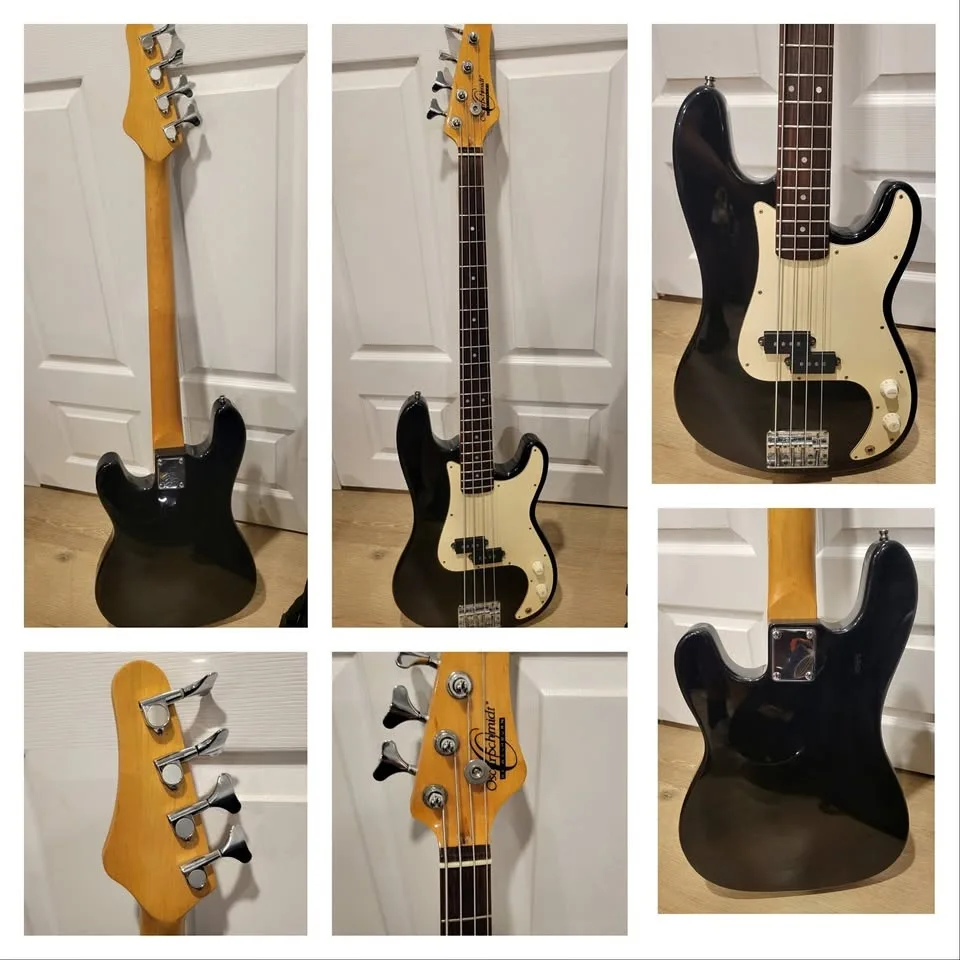 $240 Oscar-Schmidt Precision Electric Bass Guitar
