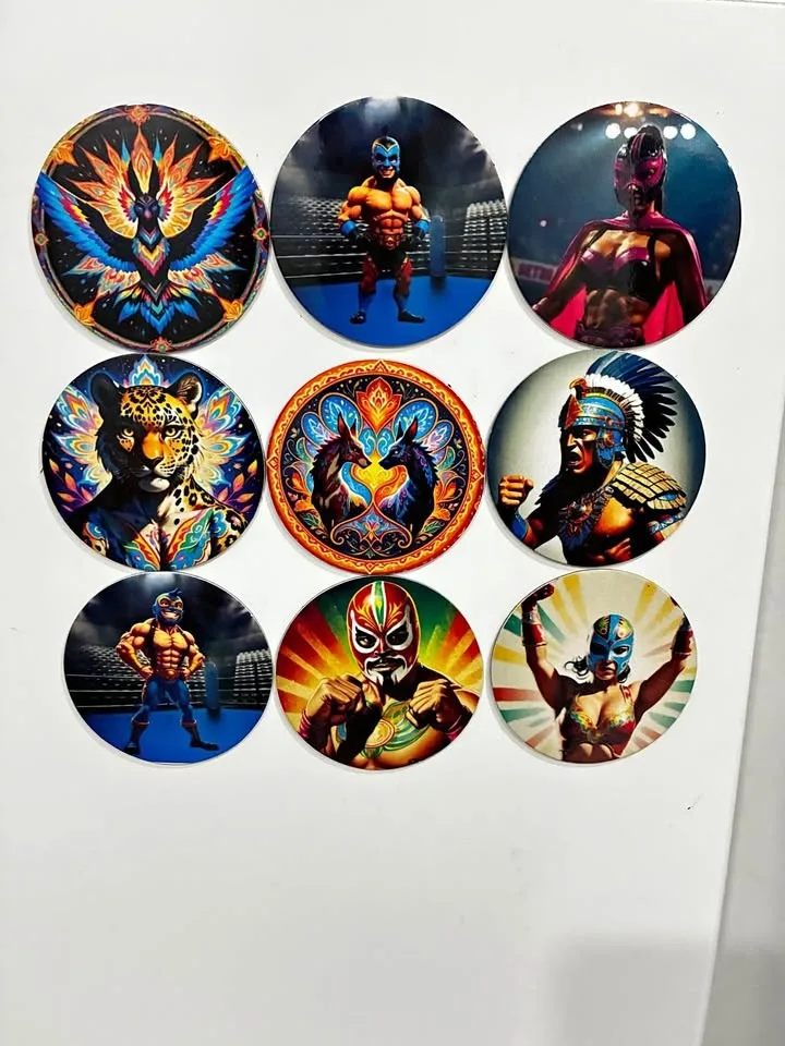 VIBRANT COLLECTIBLE MAGNET SET