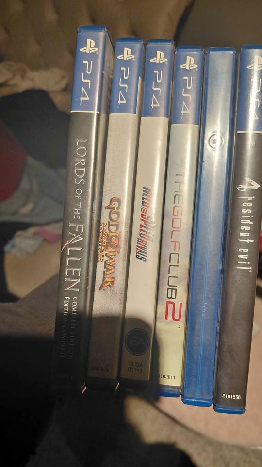 Ps4 games 10$ each or we can make a deal for all