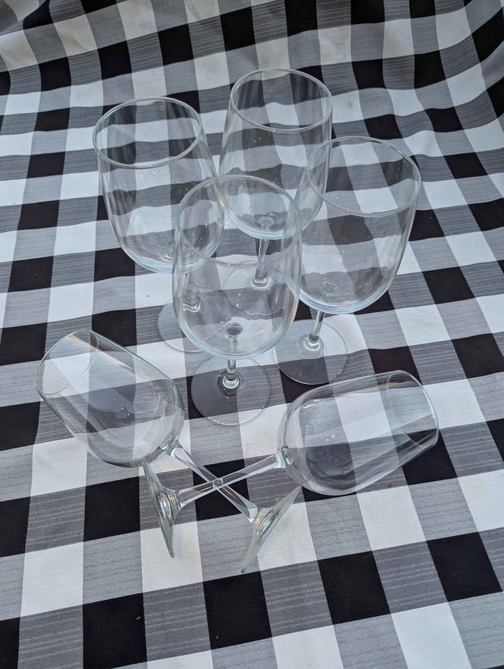 Wine glasses set of six - photo 2