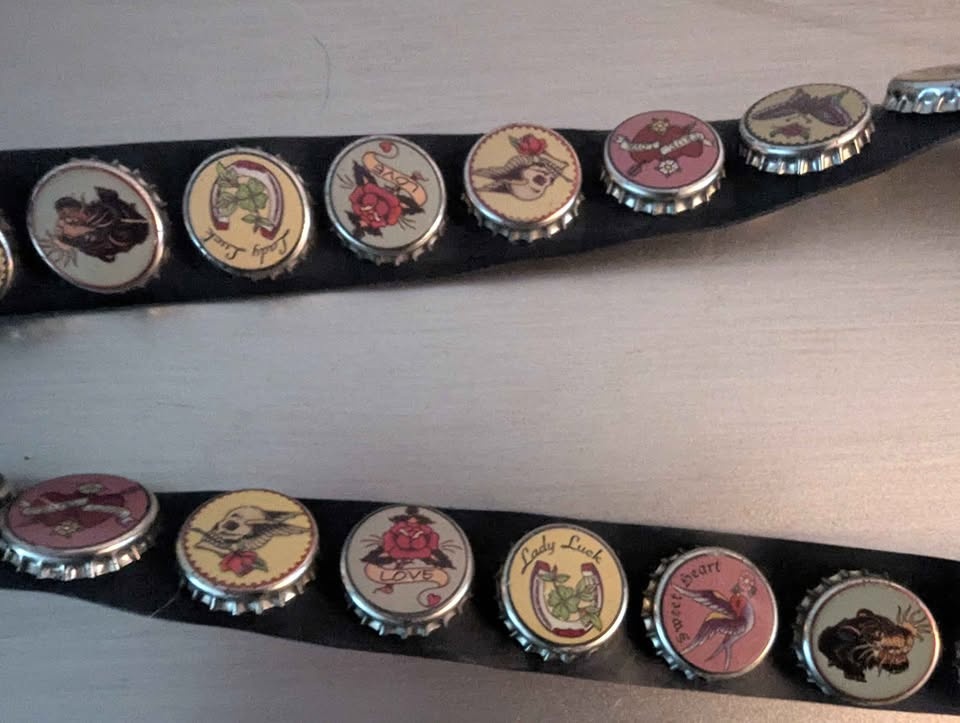 Little Earth Vintage Bottle Cap Belt - photo 3