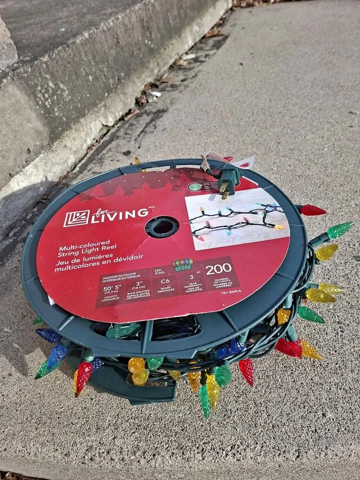 Christmas lights - rarely used