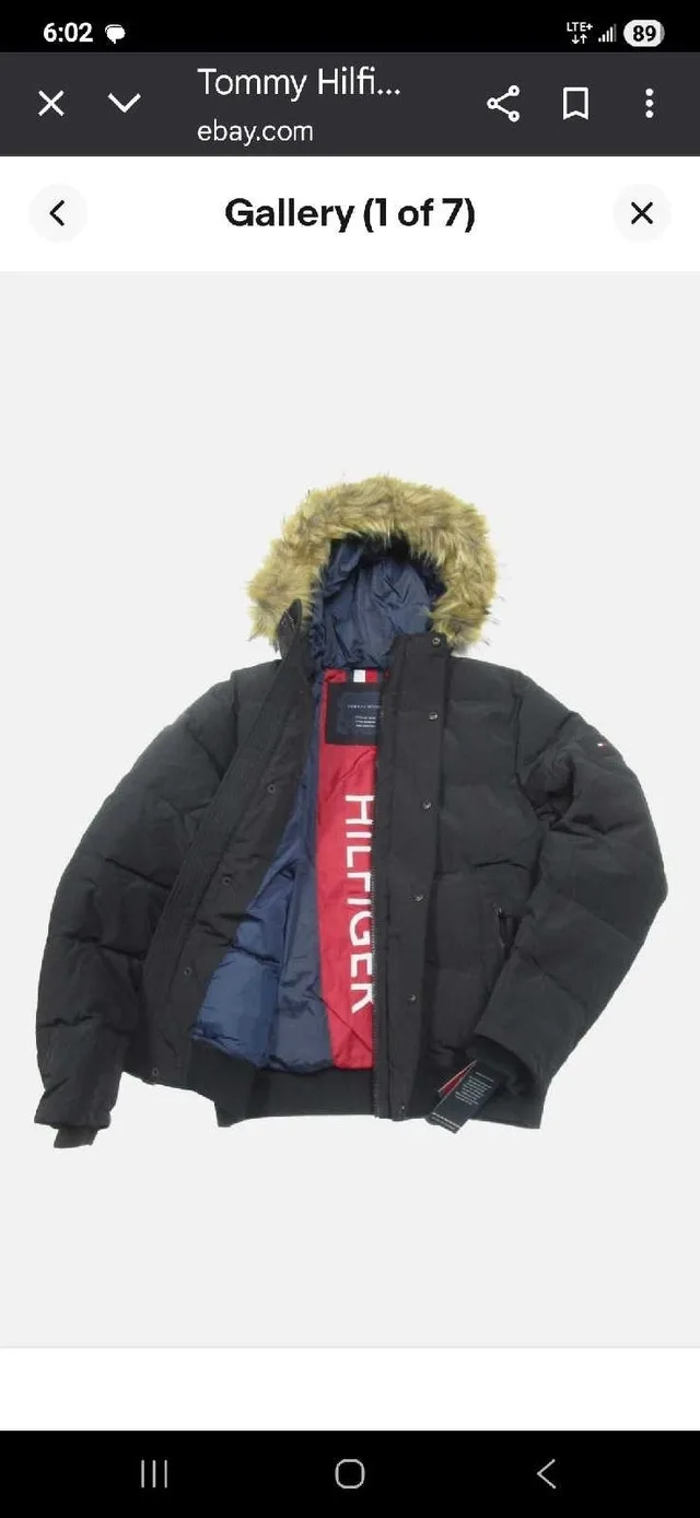 Brand new tommy Hilfiger winter coat large