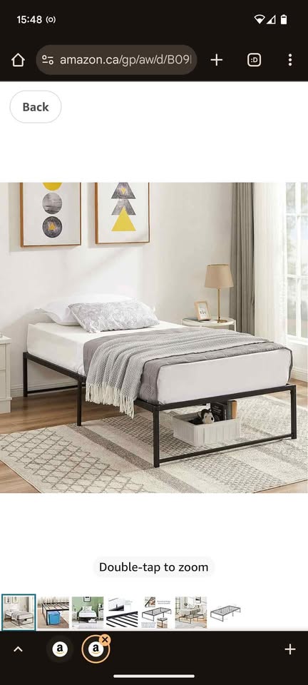 Metal Twin Bed Frame - photo 3