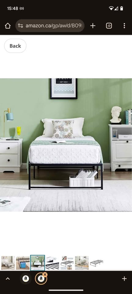 Metal Twin Bed Frame - photo 4