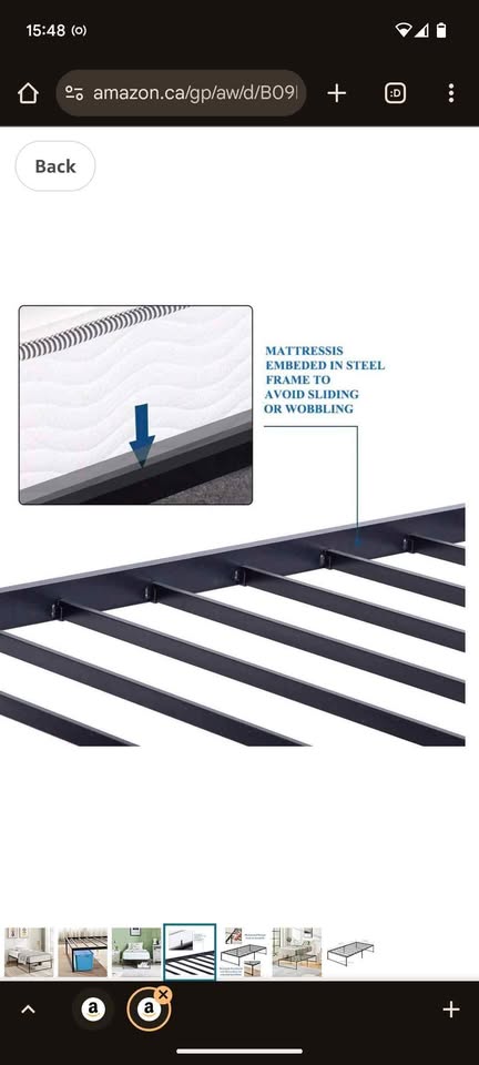 Metal Twin Bed Frame - photo 5