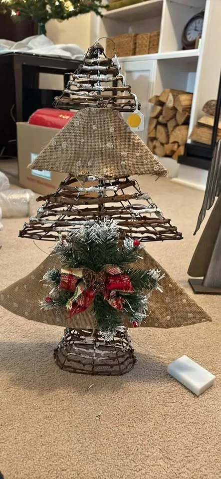 Table top Christmas tree