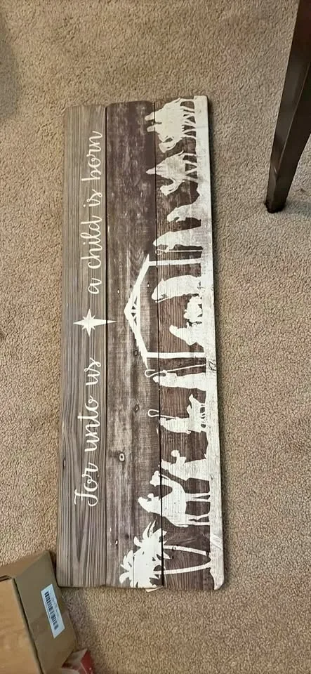 Christmas wall hanging