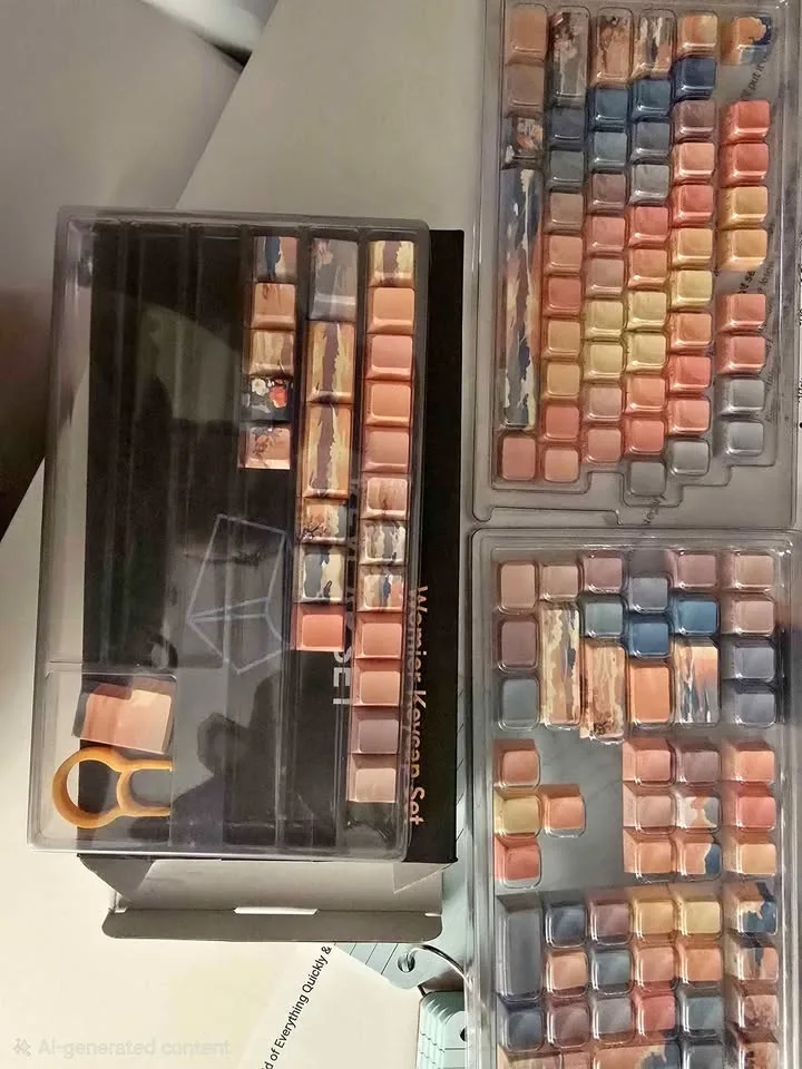 ⌨️ Keycaps - Sunset - Cherry with key cap remover