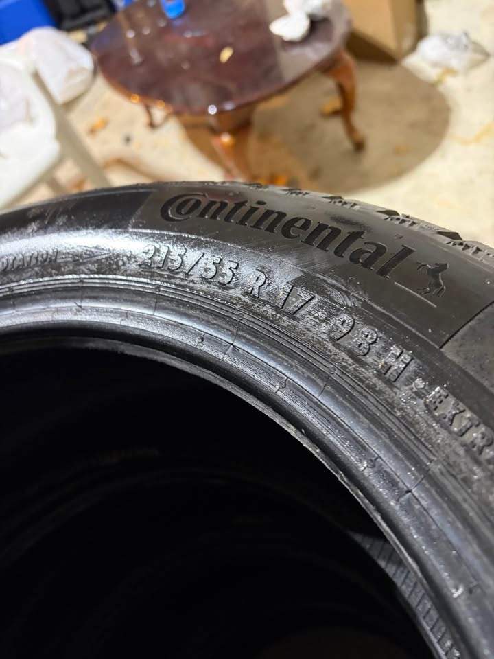 215/55/R17 Continental wintercontact winter tires - photo 4