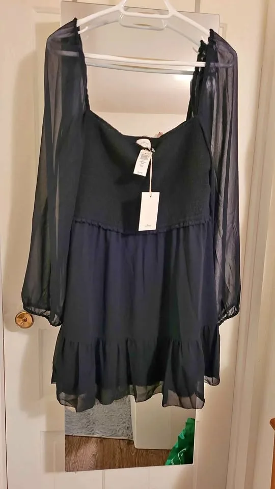 Aritzia Wilfred tempest mini dress 2XL