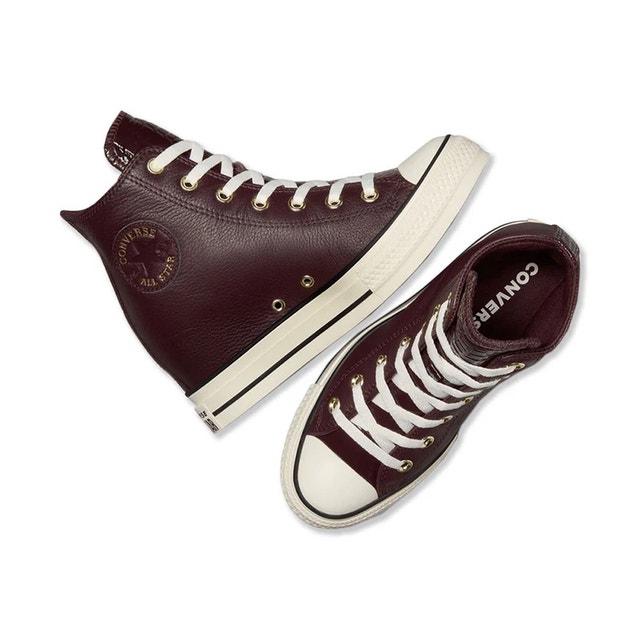 Converse Women's High-Top Sneakers - Deep Burgundy - photo 5