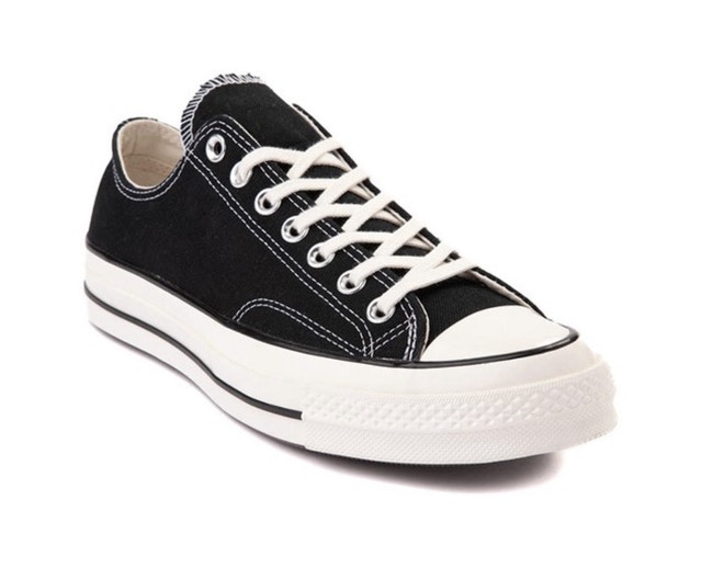 Converse Black and White Canvas Sneakers