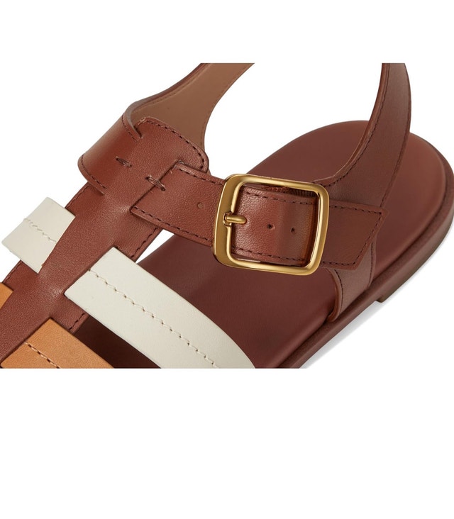 Cole Haan Brown and White Sandals - photo 2