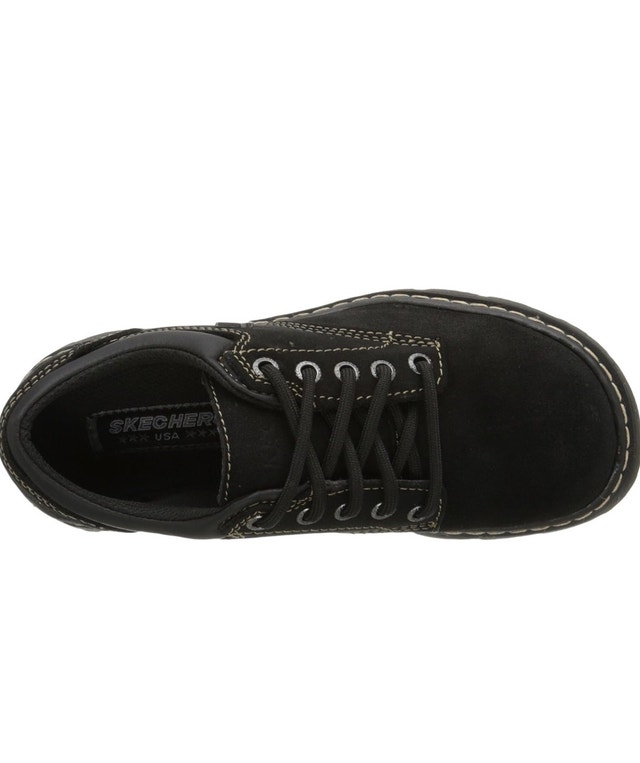 Skechers Men's Black Oxford Shoes