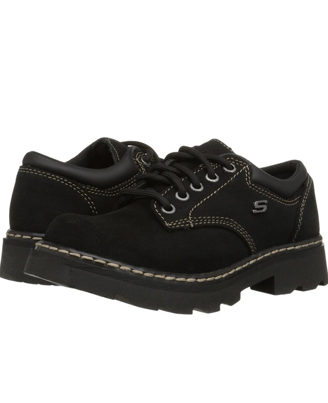 Skechers Men's Black Oxford Shoes - photo 2