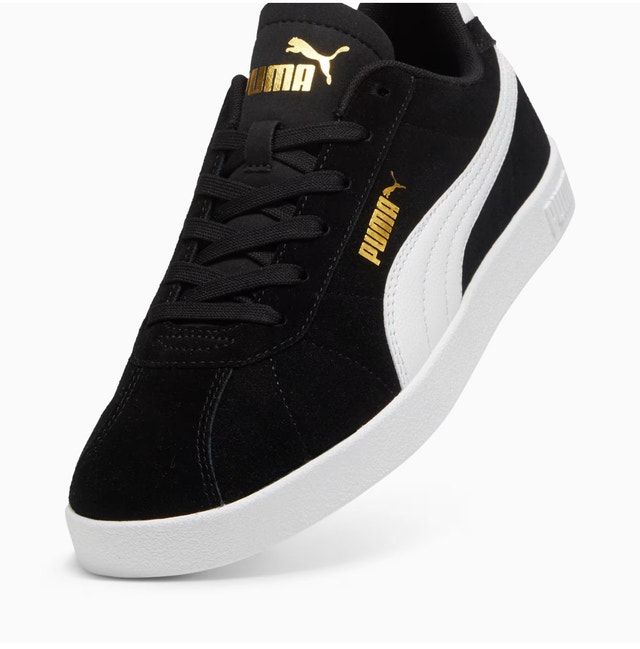 Puma Classic Black and White Suede Sneakers - photo 2
