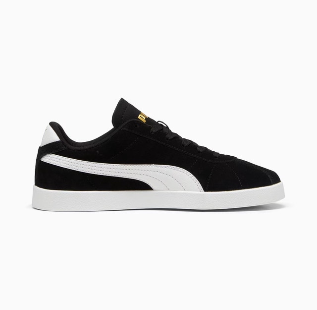 Puma Classic Black and White Suede Sneakers - photo 3