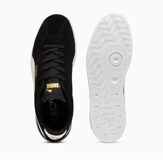 Puma Classic Black and White Suede Sneakers - photo 4