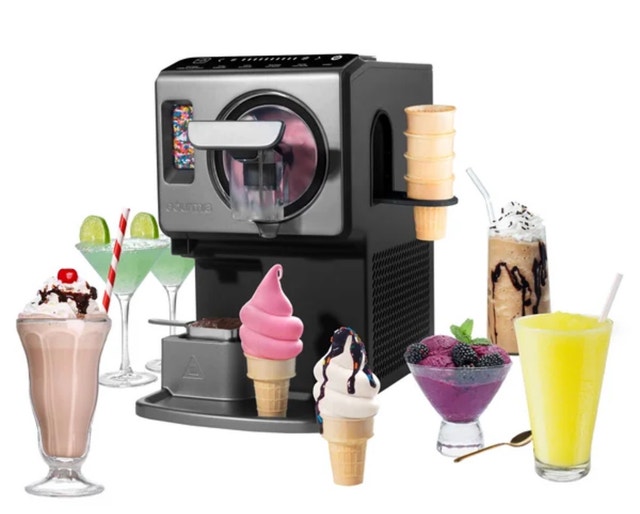 Gourmia Automatic Ice Cream & Frozen Drink Maker