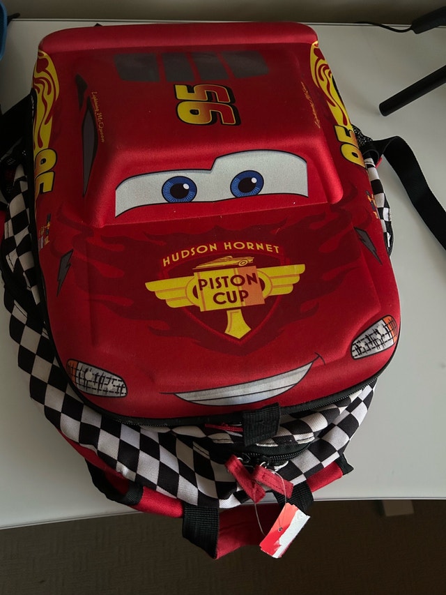 Brand New Disney Lightning McQueen Cars Backpack - photo 2