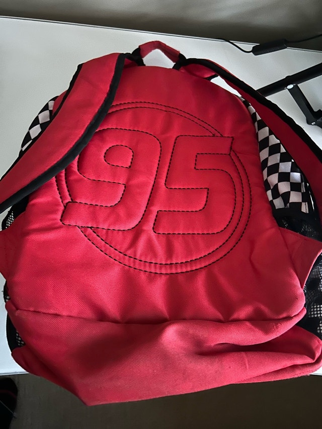Brand New Disney Lightning McQueen Cars Backpack - photo 3