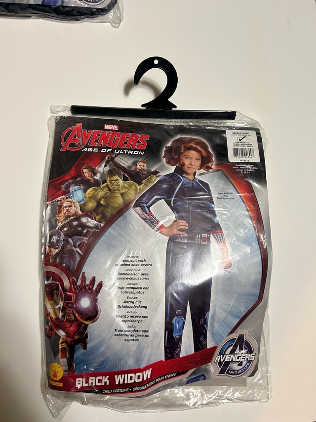 Marvel Avengers Black Widow Kids Costume