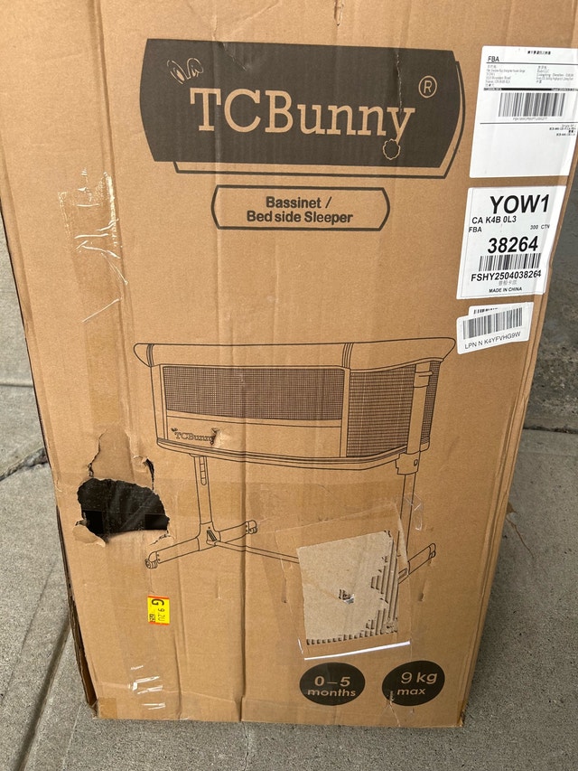 TCBunny 2-in-1 Baby Bassinet Sleeper Portable Crib Bed - photo 5