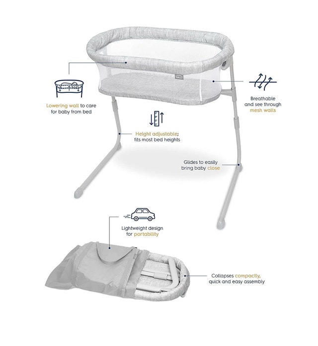 Brand New HALO BassiNest Glide Flex Sleeper Baby Bassinet Cot - photo 3